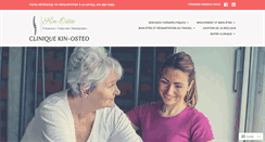 Desktop Screenshot of kin-osteo.com